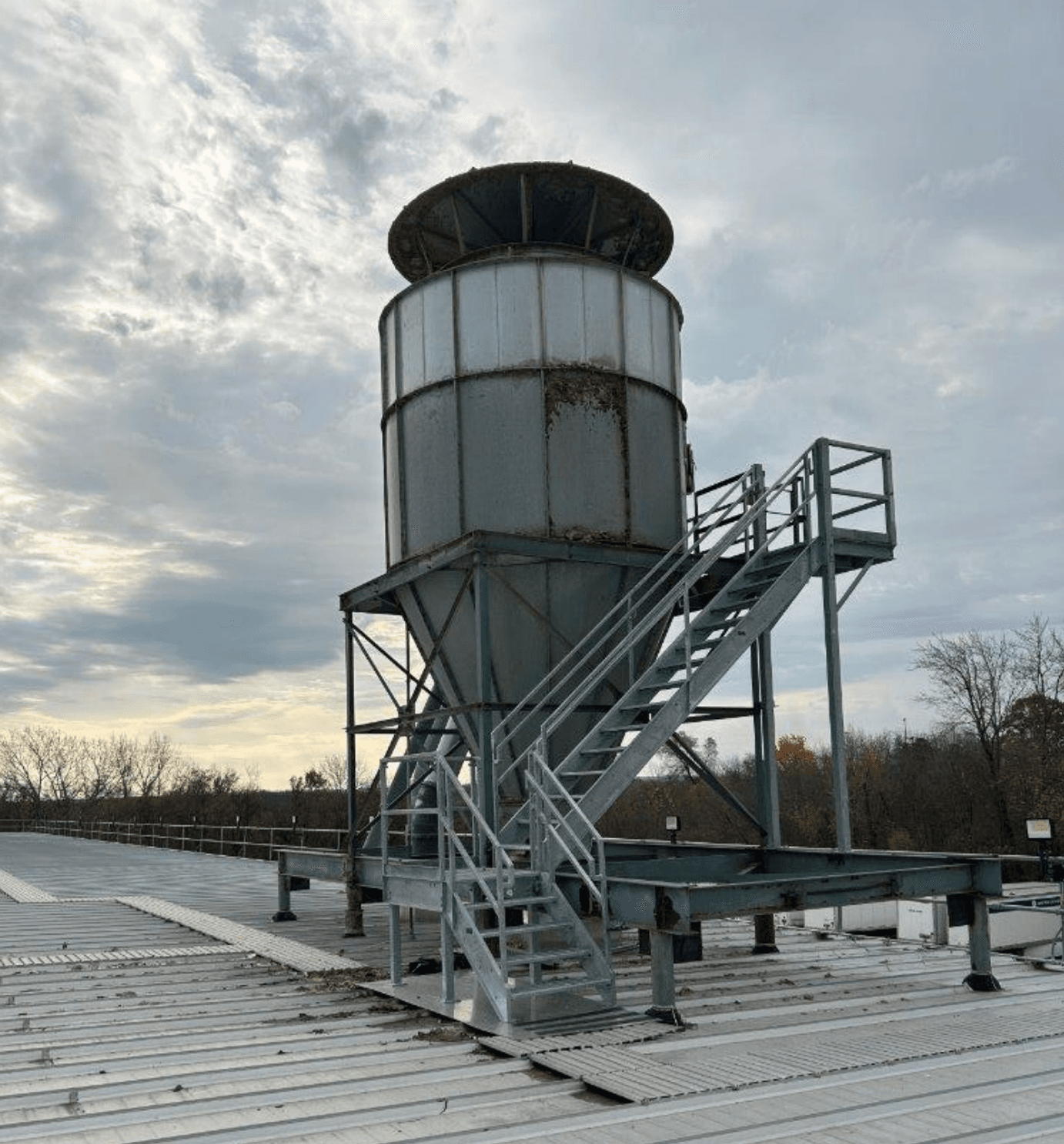 Featured image for Replacing Fixed Ladder with Staircase System for Safer Cyclone Maintenance