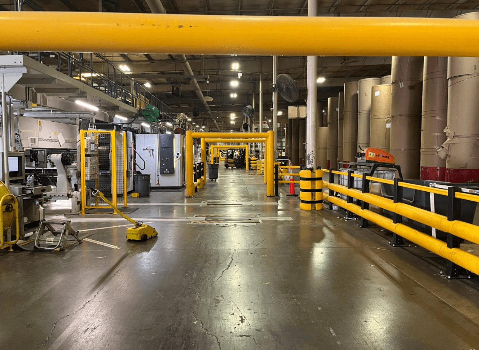 Featured image for Steel Barricades for Enhanced Safety at the Wet End of the Corrugator